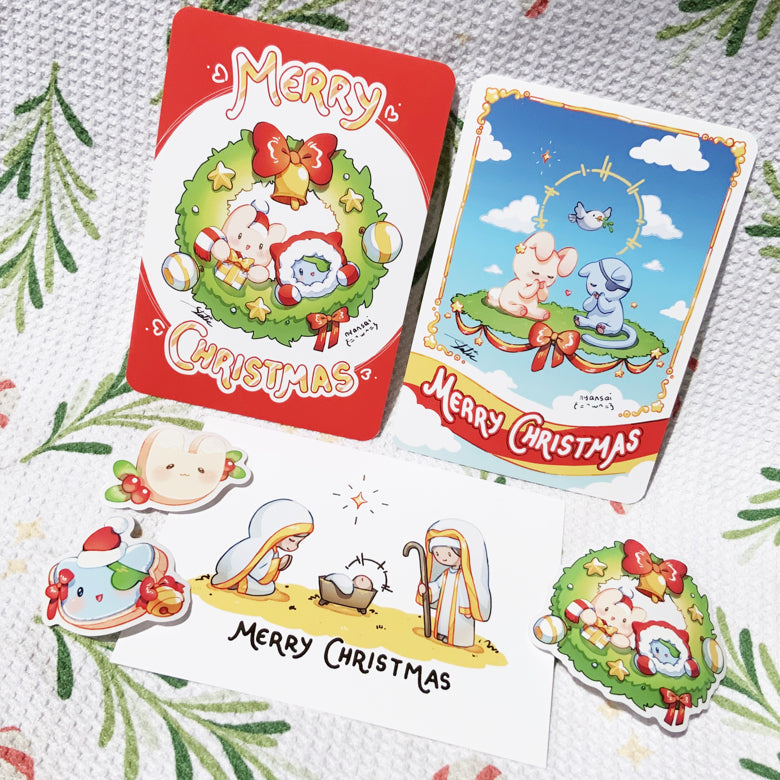 Christmas Prints & Stickers