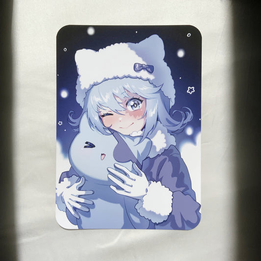 Nyan & Cat Winter Print