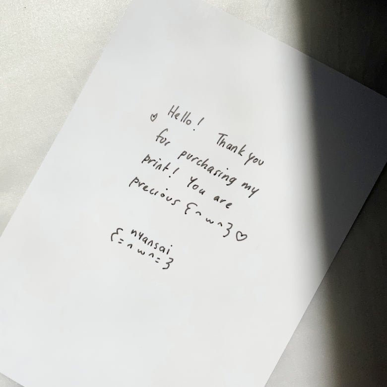 Nyan & Cat Winter Print