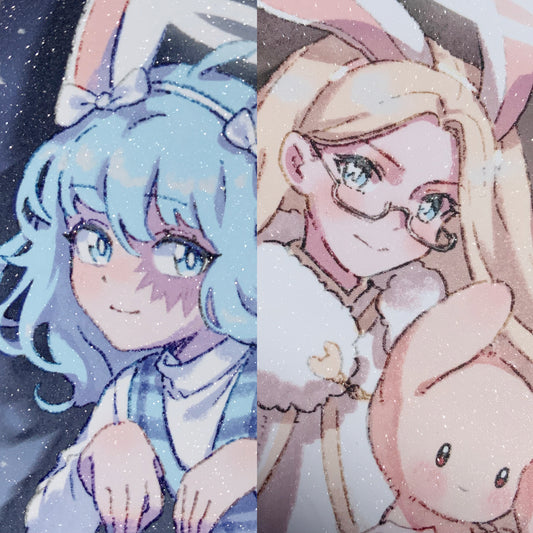 Easter Angels Double Sided Print
