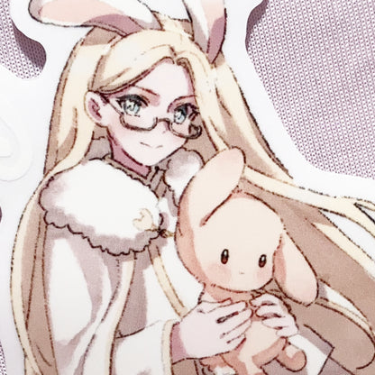 Static-P Easter Sticker