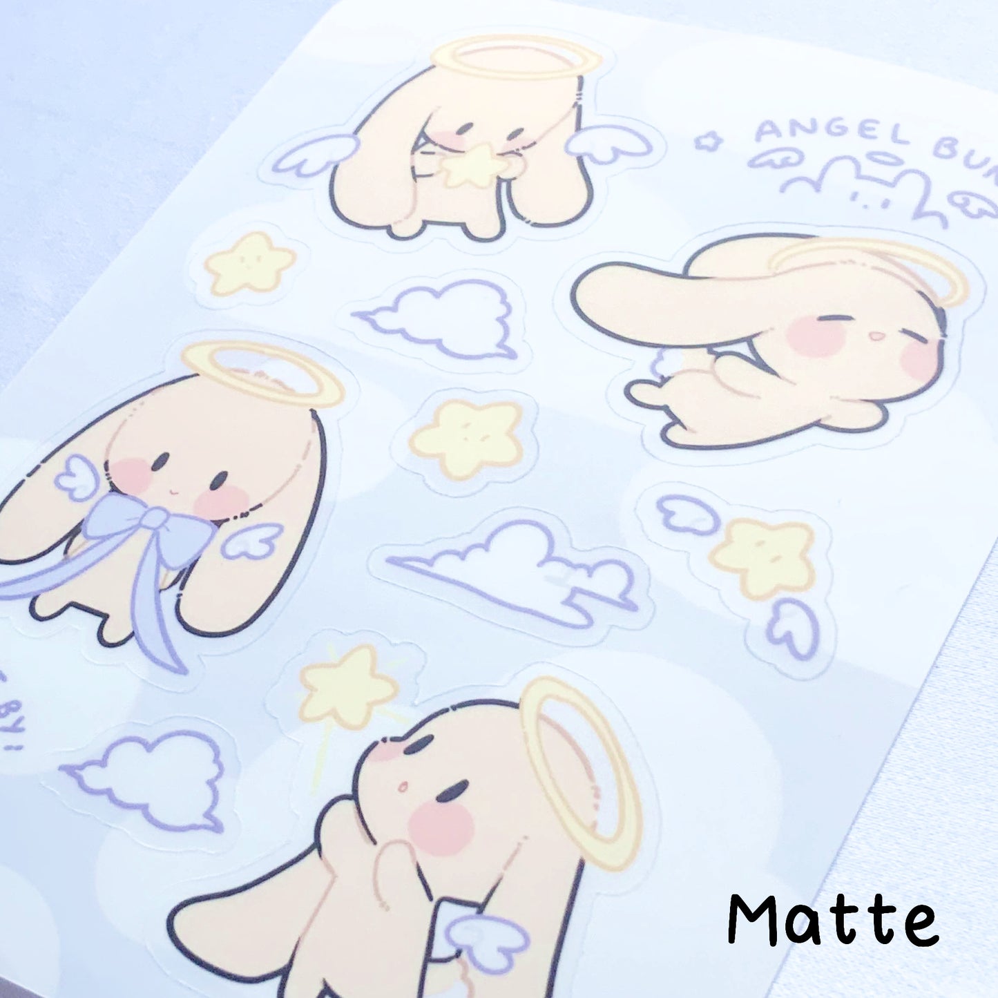 Angel Bun Sticker Sheet