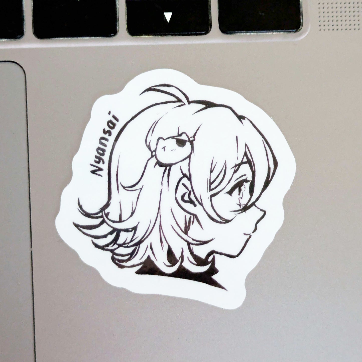 Nyansai Side Profile Sticker