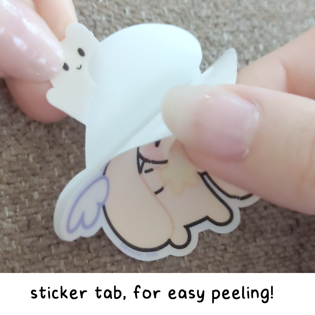 Sticker tab for easy peeling, waterproof and UV resistant